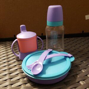 NWT Tupperware Baby Doll's First Tupperware Set